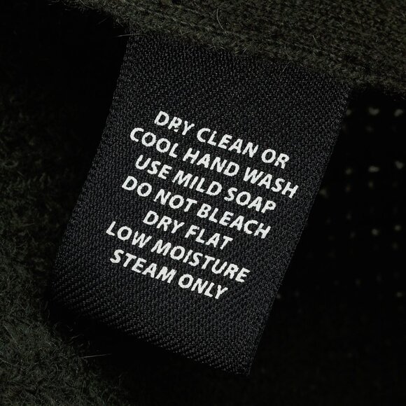 Holt Renfrew Green Cashmere Side-Zipper Sweater Vest - Picture 8 of 9